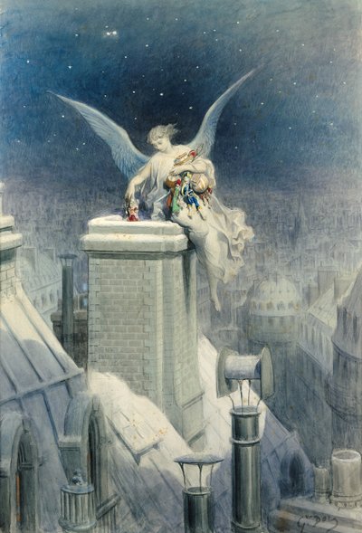 Christmas Eve by Gustave Dore